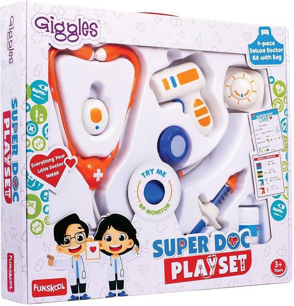 फंस्कूल Super Doctor Playset for Kids Pretend Play Toys