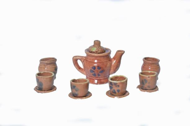 hc the crafts Ceramic Kids Toys Kids Tea Set Tea Cups Set with Saucer