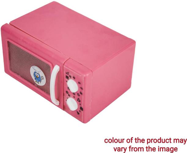 Subhan Microwave Oven Play for Kids Toy with Water jug Kitchen Pretend Color - Pink