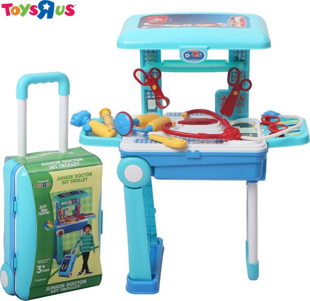 Toys R Us Just Like Home Doctor Set Trolley
