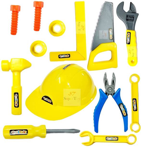 Super Toy Mechanics Helmet Tools Kit Toys for Kids