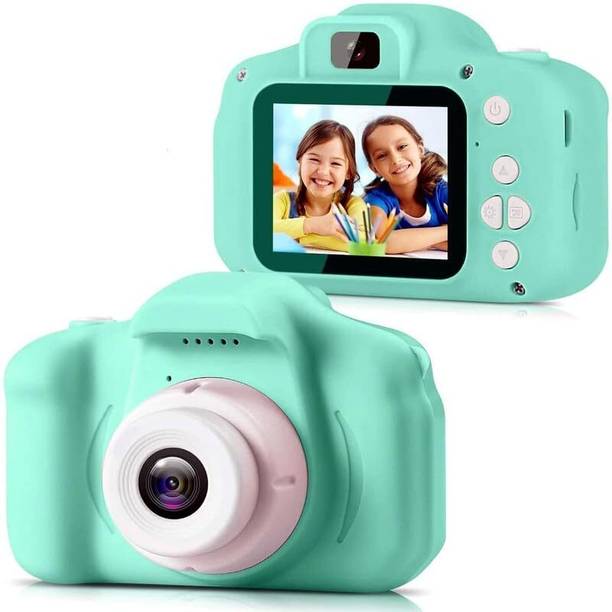 colorsole Kids Digital Camera, | Photos Video Digital Camera with Filters & Games GREEN