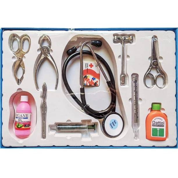 Mikha Doctor Set Toy for Kids, Set of 10, Pretend Play and Learning Games