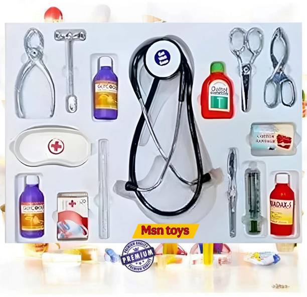 MSN D1 loving toys Doctor Kit Toys for Kids Pretend Doctor Play Set D 14