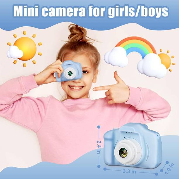 SUNLEAF Kids Digital Camera For Children–Rechargeable,Durable, Fun Photo Toy