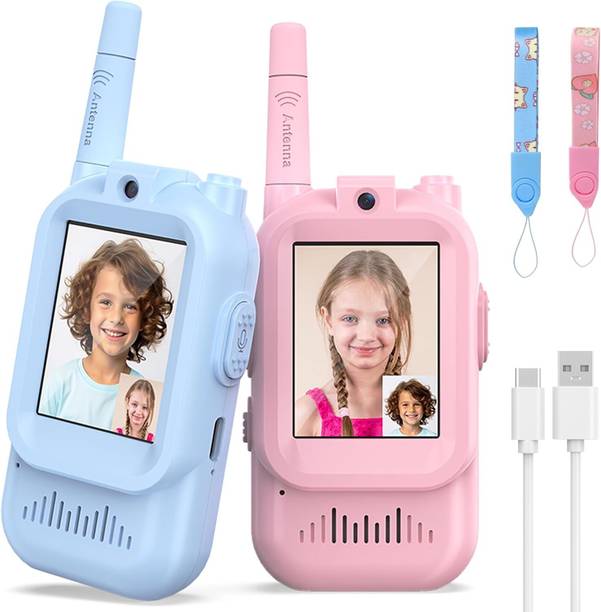 kidsmuch kids' video walkie-talkies (pack of 2)