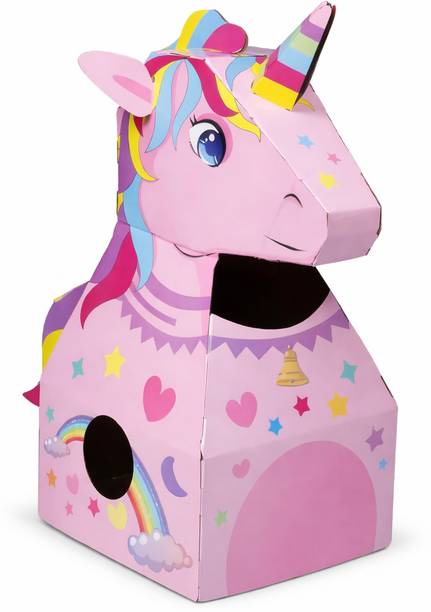 dbebe Unicorn Cardboard Costume