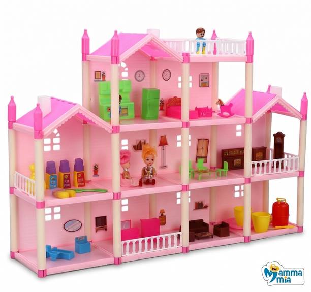 Mamma Mia Toys Lovely House 201 pcs dollhouse
