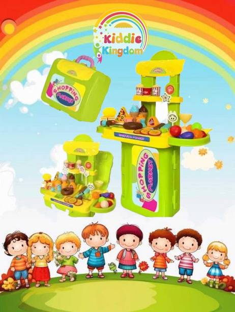 kiddie kingdom Best Supermarket 3 in 1 best sutcase