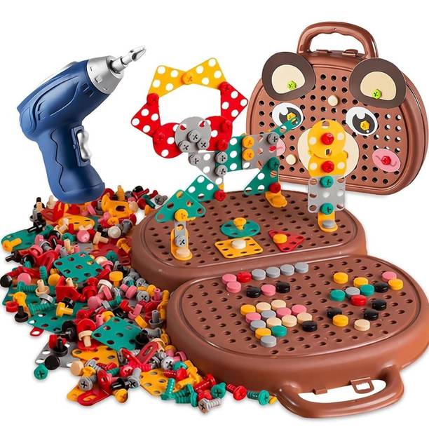 Zooglu Kids Electric Drill Toy Set