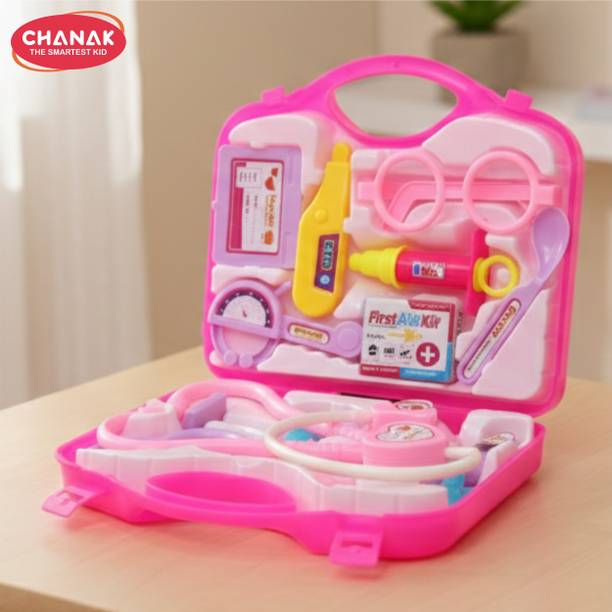 CHANAK Doctor Playset For Kids Boy & girl Pink