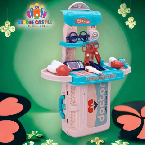 Kiddie Castle Doctor Learning Set with Suitcase
