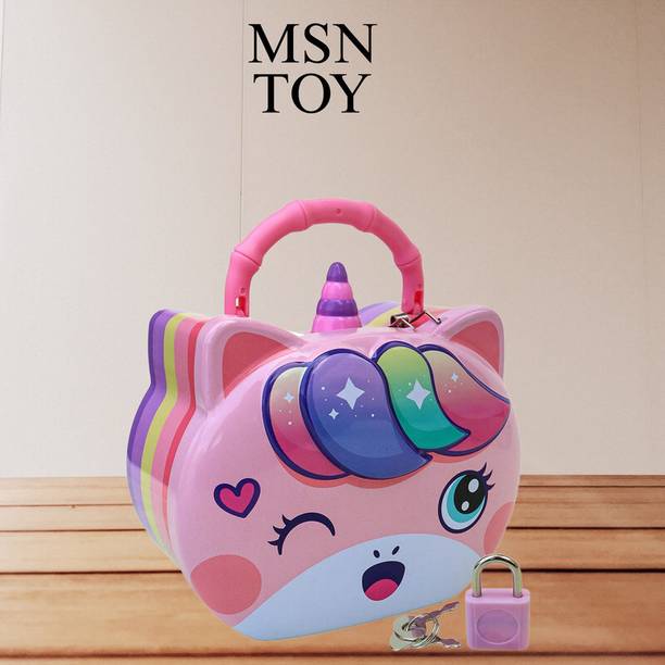 MSN 2 pG Piggy Bank Large Capacity Money Saving 2023 Year Children Cartoon Coin