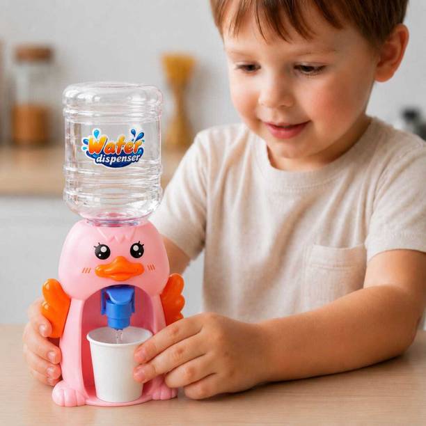 LUMO SHOPPA WITH ALIA FunBlast Mini Duck Water Dispenser ,with 18 cm tall and is 8.7 cm wide.