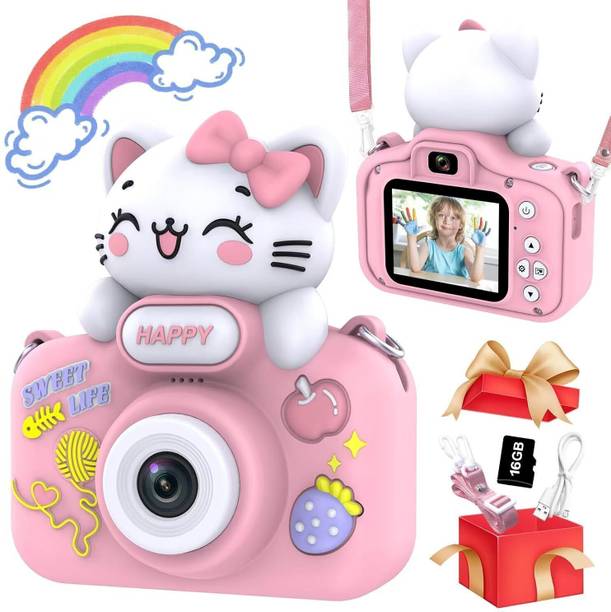 VOLTAC Kids Digital Camera Toys for Girls Ages 3-8, Children Video Camera