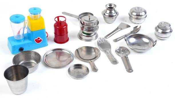 Time 2 toys Premium Kids Cooking Set, Pretend Play Pots Pans Toy for kids