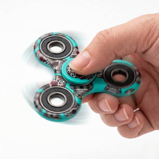 Wobbox Premium Fidget Spinner - Stress Relief & Focus Toy for Kids & Adults (WX1171-D)