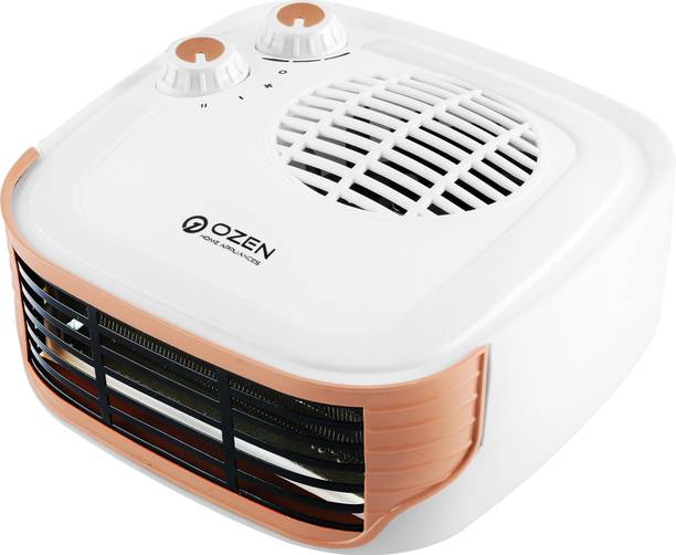 OZEN Safe & Silent 1000/2000 Watts Variable Temperature Control ISI Certification Fan Room Heater