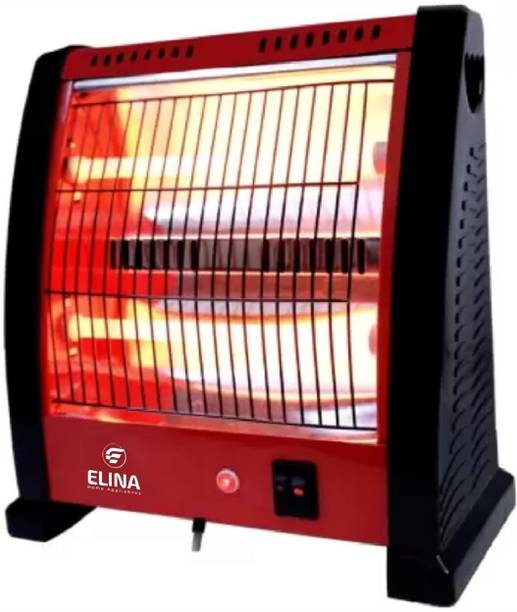 elina home appliances EHA-QH02MR Dual Rod 800W Metal Bo...