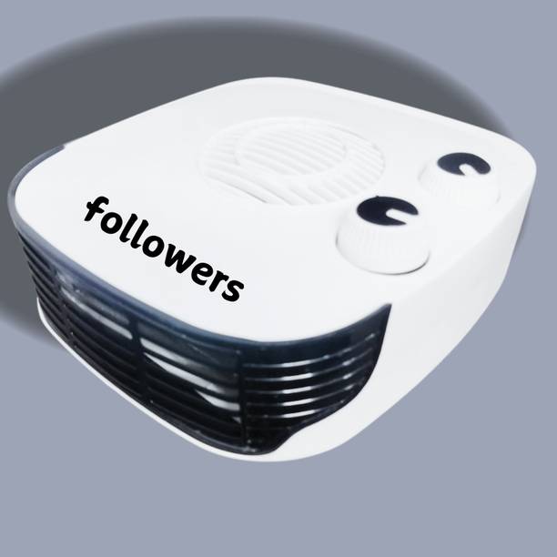 followers Ultra Hevelss 100% Copper motor|Heating Area 200sqf - 225sqf|Anti Dust|Portable| Fan Room Heater