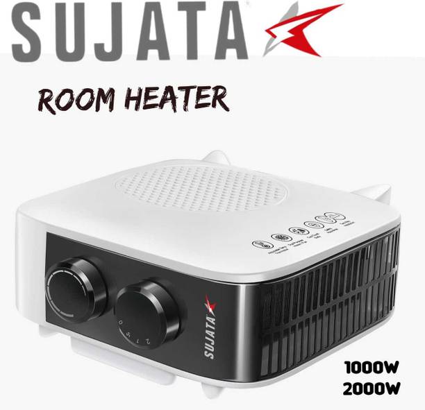 Abc SUJATA Comfort Heater 10000 & 2000 W Heat Convector with Adjustable Thermostats Fan Room Heater