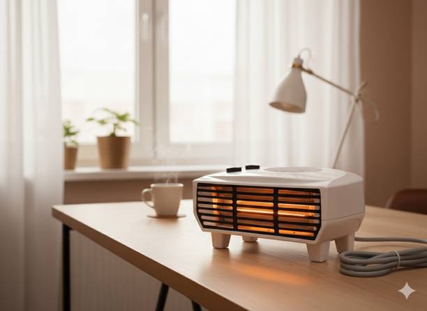 KASBAH KFH-WINTER2000 (Winter Special Heater 2000W White) Fan Room Heater