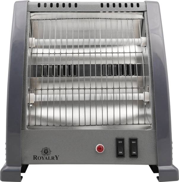 royalry 800 Watt Room Heater with 2 Heat Settings Quartz Room Heater