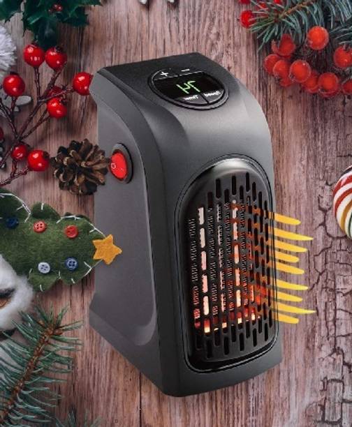 KRITAM Wall-Outlet 400 Watts Electric Handy Room Room Home For Bedroom Fan Room Heater