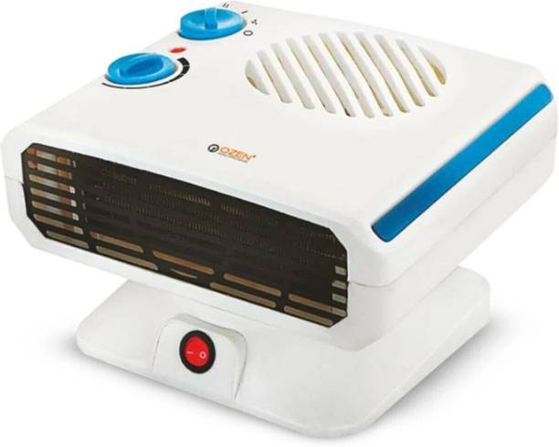 OZEN Portable Room Convector Heater 2000-Watt with Adjustable Thermostat for Small to Medium Room | Noiseless & Energy Efficient | Long Lasting Micro Element | 1 Year Warranty | (OZ-H108) White Color Fan Room Heater