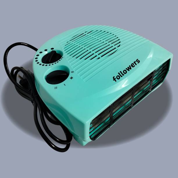 followers Ultra Geheroo|100% Copper motor|Heating Area 200sqf - 225sqf|Anti Dust|Portable| Fan Room Heater