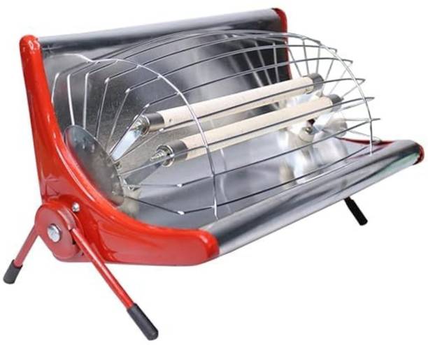 Lipzie Premium Standing Stainless Steel Heat Reflector Halogen Room Heater