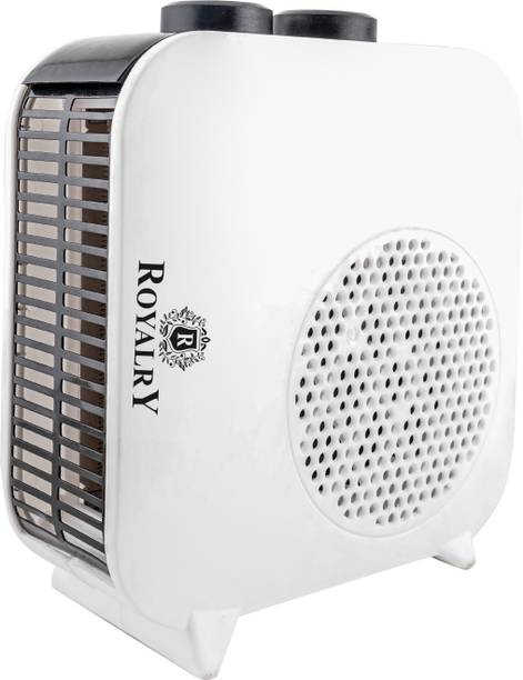 royalry Electric Fan Heater|2000W Hot & Cool Air Blower Safe Portable Room Heater White Fan Room Heater