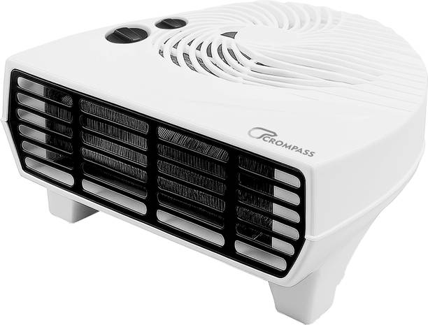 CROMPASS Heat Convector, Copper Motor, 1000/2000W, Energy Efficient, Safe &Silent, Blower Fan Room Heater