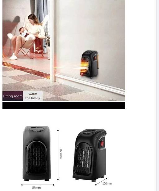 QAWACHH Winter Warmer Mini Handy Electric Heater 900 watt for Home Office Fan Room Heater