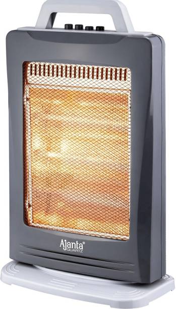 AJANTA QUARTZ Halogen Heater for Space Heating with Multi Heat Setting 1200W Halogen Room Heater