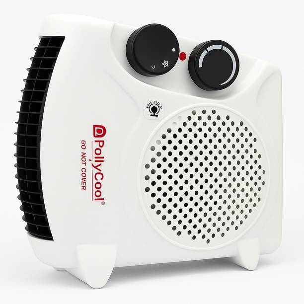 POLLYCOOL Galaxy Room Fan heater 1000-2000Watts Fire and shock proof Body Fan Room Heater