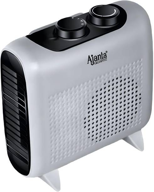 AJANTA QUARTZ Fan Heater for Space Heating with Multi Heat Settings 2000Watts Fan Room Heater