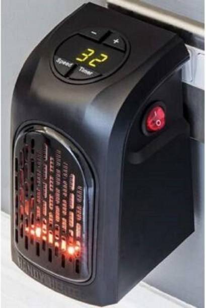 Teksqr portable handy heater space heaters indoor Small Space Fan9 Fan Room Heater