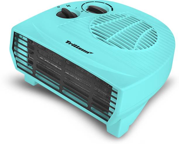 Trillsun Fan Heater 1000 /2000 Watt Noiseless Adjustable Low-High Hot Air Fan Room Heater