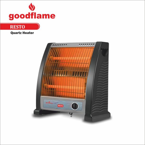goodflame Quartz Heater Resto 400/800-Watt Quartz Heater 400/800-Watt | ISI Certified |Multi Mode | Grey Quartz Room Heater Quartz Room Heater
