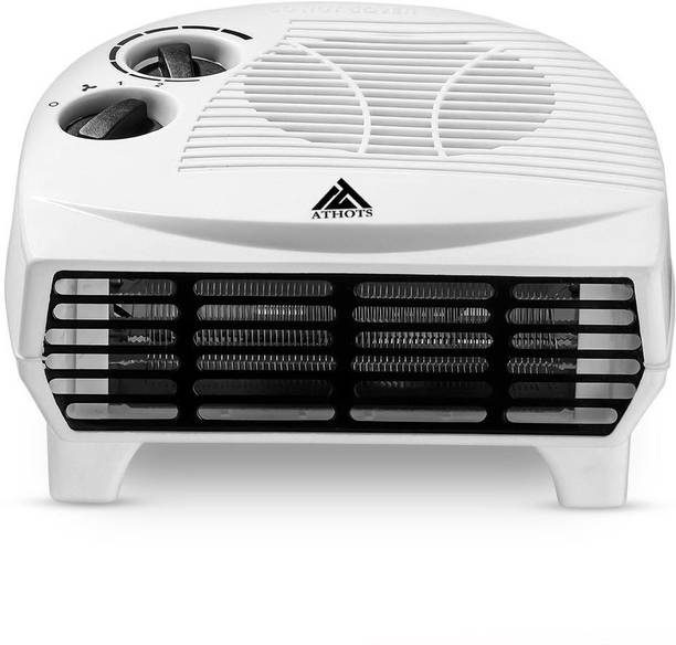 Athots Trackt 1000/2000 Watt Noiseless Copper Motor |Heater For Room|| Winter Fan Room Heater