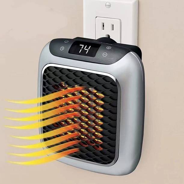 khodal Plug In Heaters For Indoor Use Mini, Wall Heater Fan Room Heater