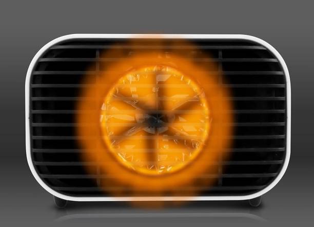 Xydrozen Quiet Desktop Warmer,Mini Desktop Warmer-White Standard Fan Room Heater
