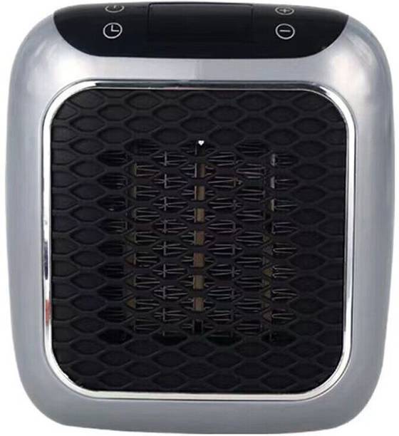 khodal Compact Electric Safe Heater for Home-Grey Fan Room Heater