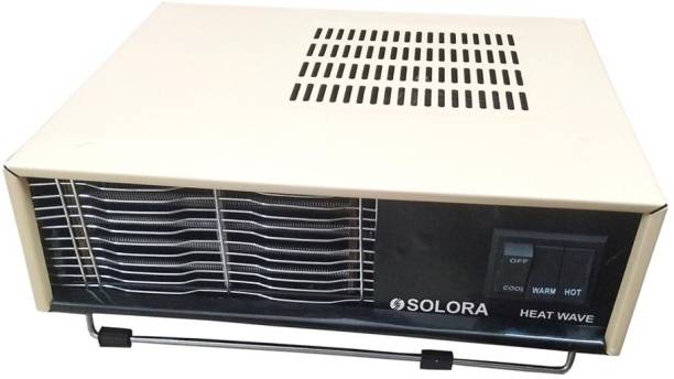 Solora HEAT-WAVE 1000W/2000W Electric Fan Room Heater