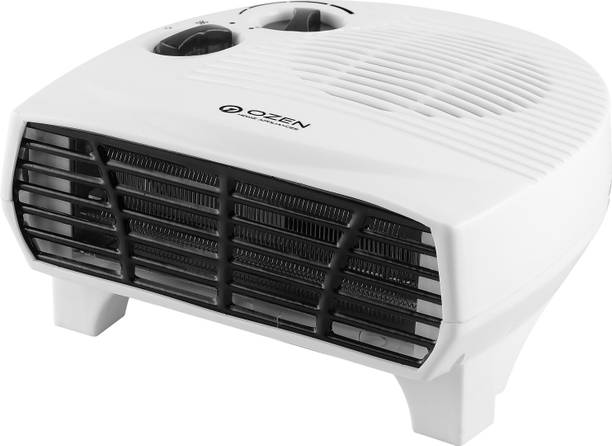 OZEN Portable Room Convector Heater 2000-Watt with Adjustable Thermostat for Small to Medium Room | Noiseless & Energy Efficient | Long Lasting Micro Element | 1 Year Warranty | (OZ-H102) White Color Fan Room Heater