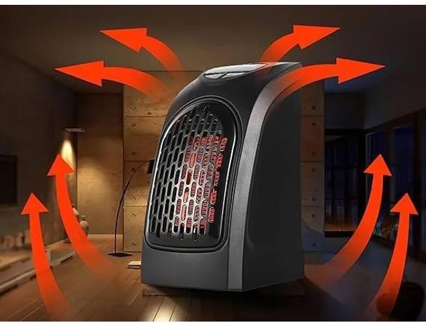 KRITAM Handy Heater Mini Portable Electric Led Fan Handy Heater For Bedroom Fan Room Heater