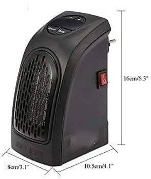 KRITAM Portable Electric Handy Heater with Controls For Bedroom Office Fan Room Heater Fan Room Heater