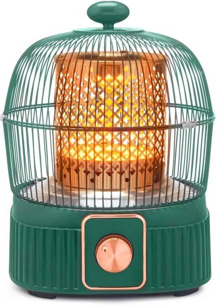 Jaimahakalenterprises Bird Cage ABS Plastic Room Heater Model HeatX360 Heat protection Quartz Room Heater