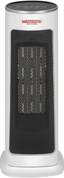 Weltherm Tower Heater HPC-FUME 1300W/2000W room heater Touch Control Digital Display with remote Fan Room Heater